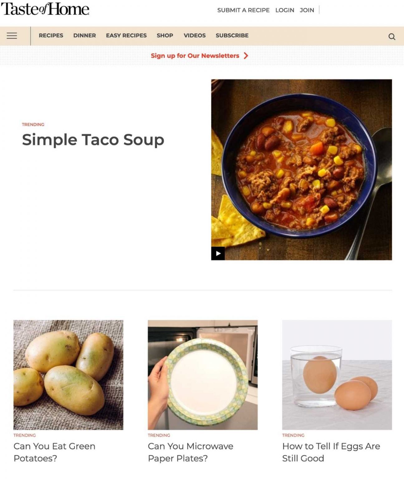 The Best 21 Cooking Websites - Chef's Pencil