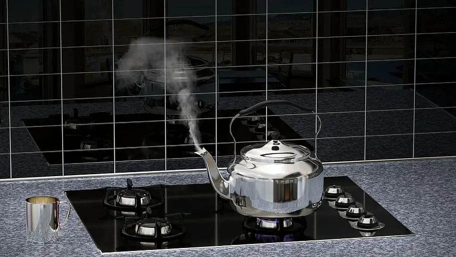 Kettle for gas stove top