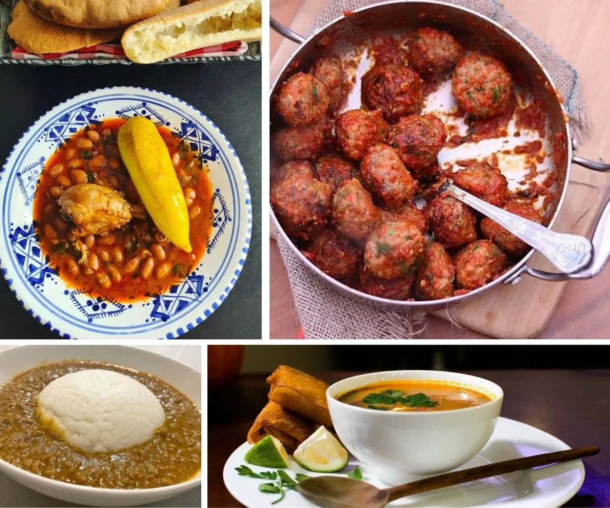 Top 10 most popular foods in Chad.