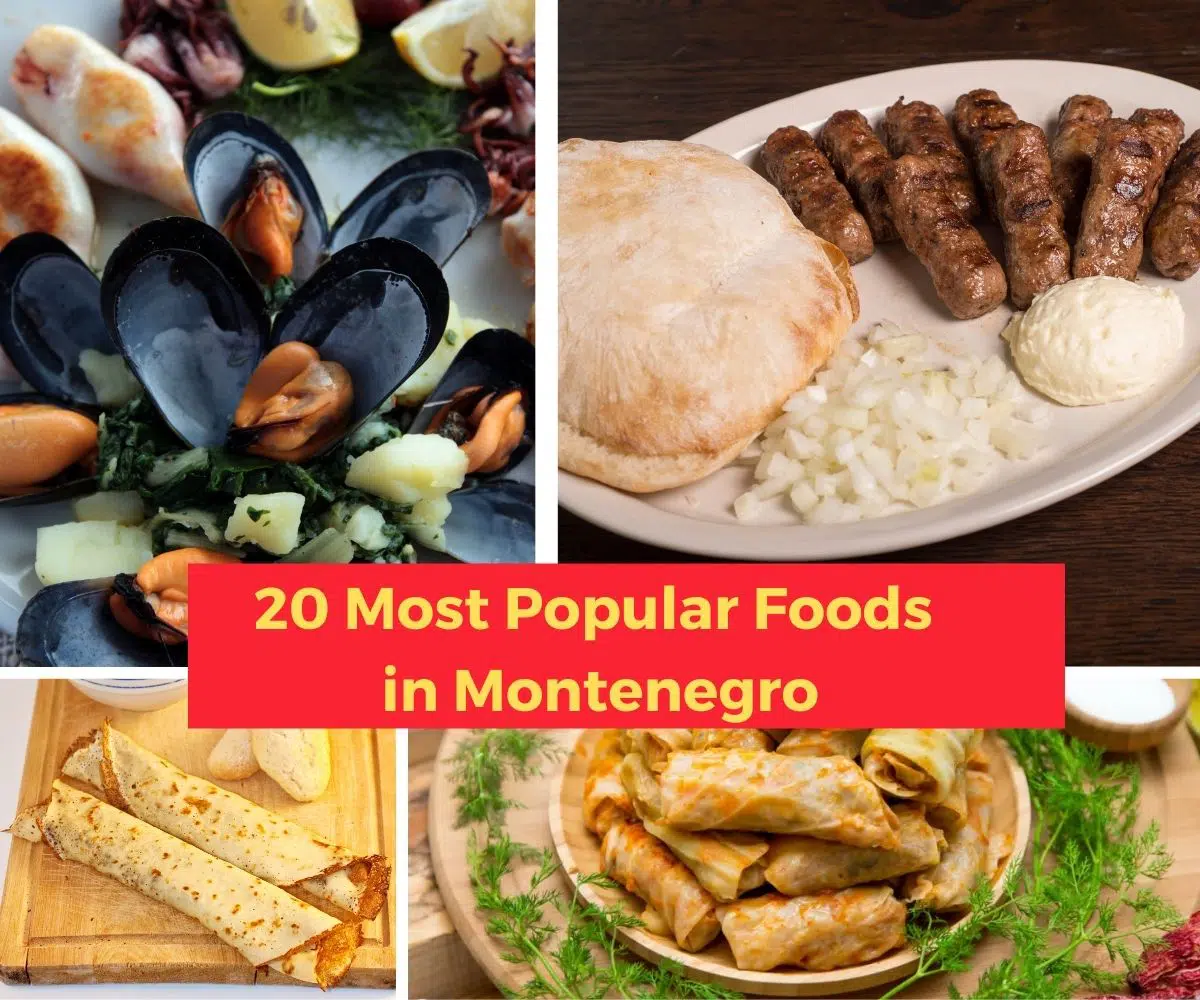 Top 20 Most Popular Foods in Montenegro