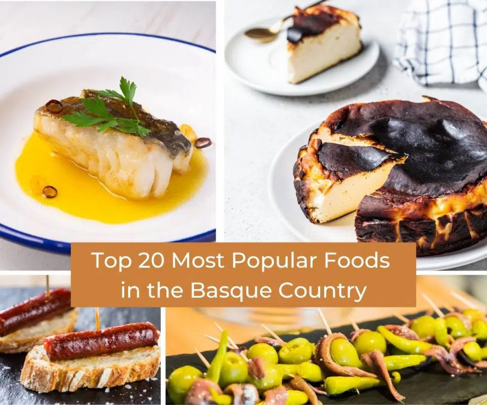 Top 20 Most Popular Foods in the Basque Country