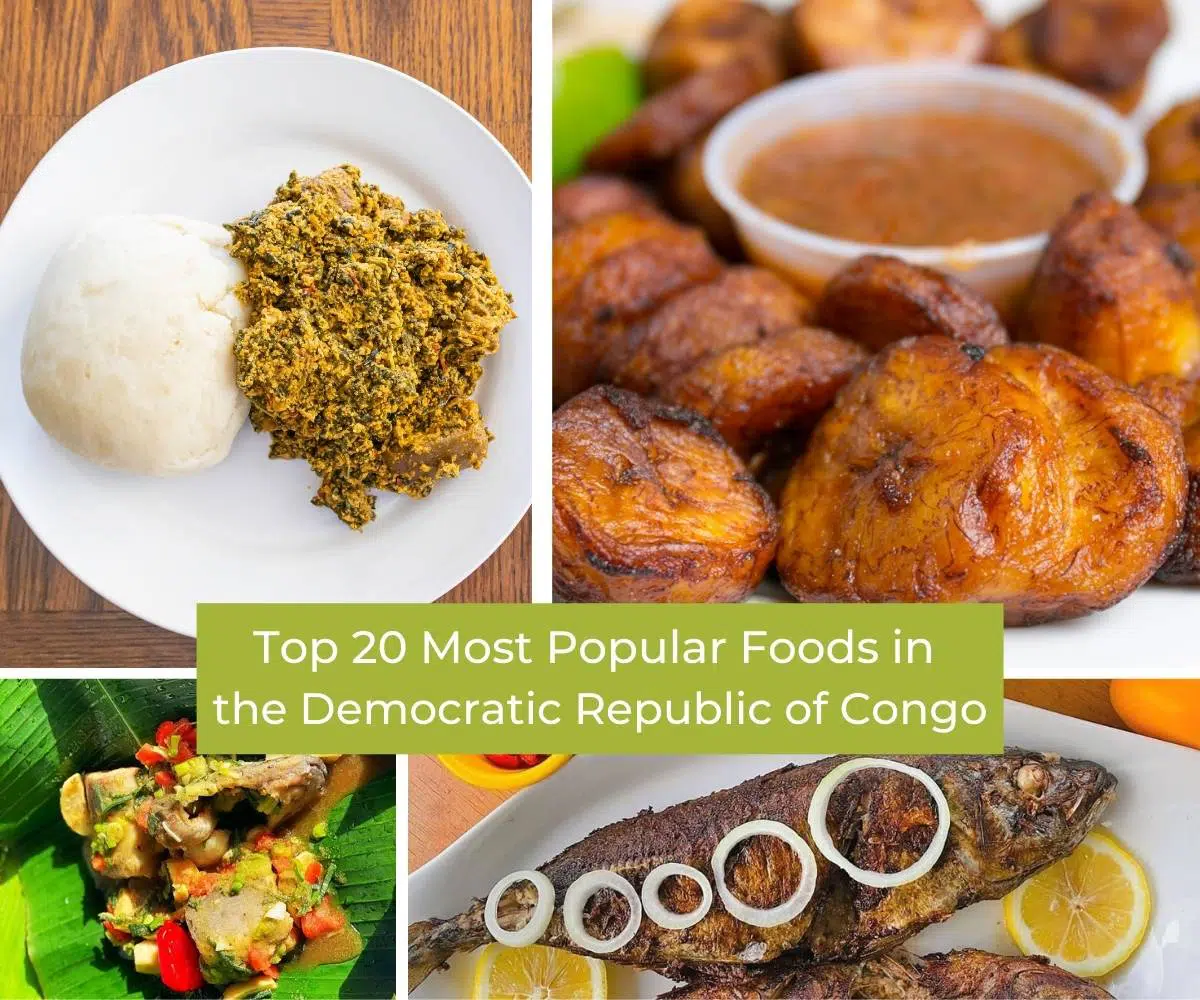 Top 20 Most Popular Foods in the Democratic Republic of Congo