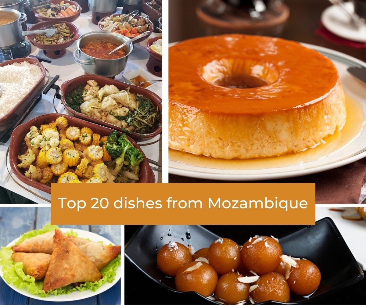 Top 20 dishes from Mozambique