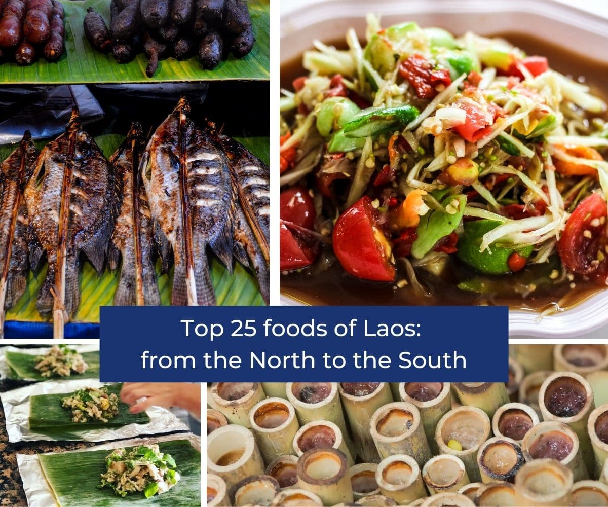 Top 25 foods of Laos from the north to the south