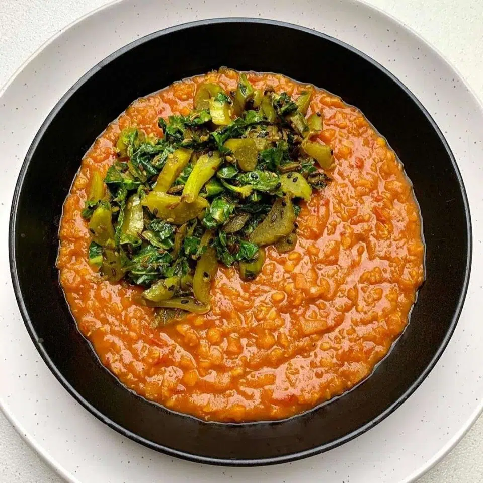 Tsebhi birsen (Lentil stew) 