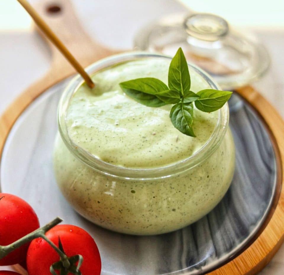 Whipped Feta with Greens