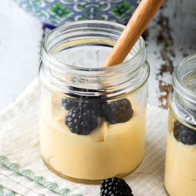 White Chocolate Cream Dessert