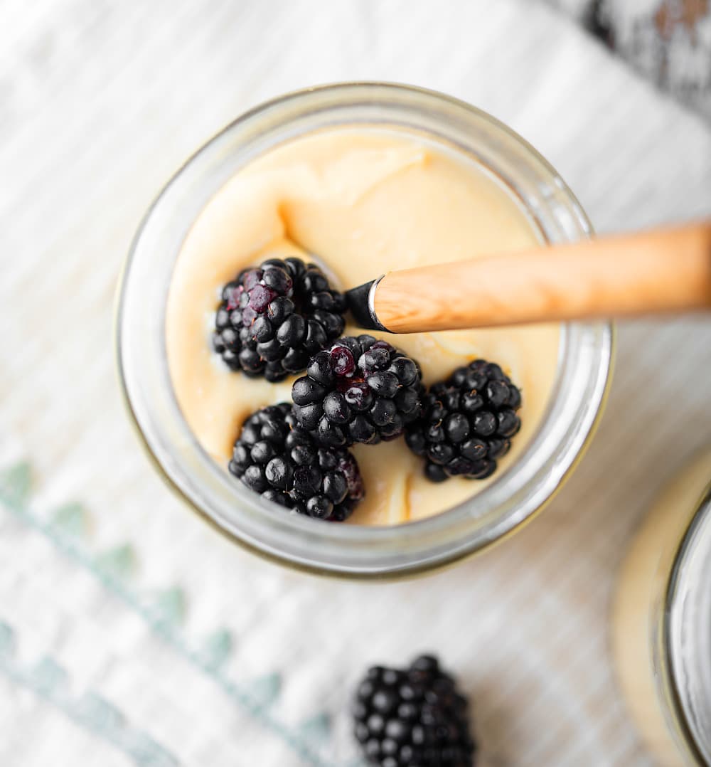 French White Chocolate Cream Dessert