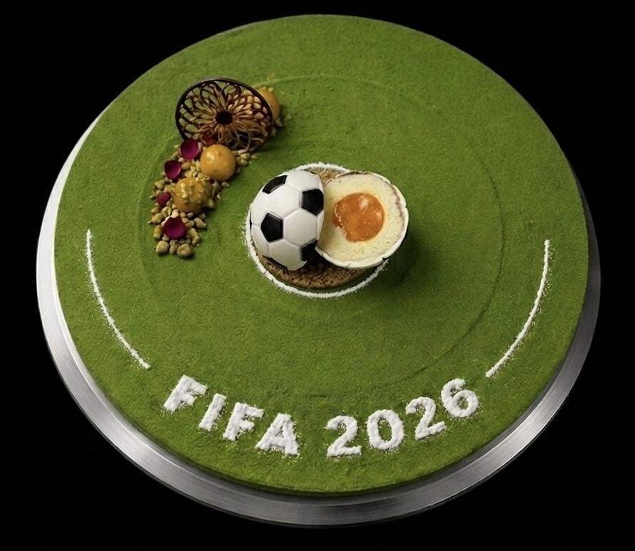 FIFA World Cup Soccer Ball Dessert