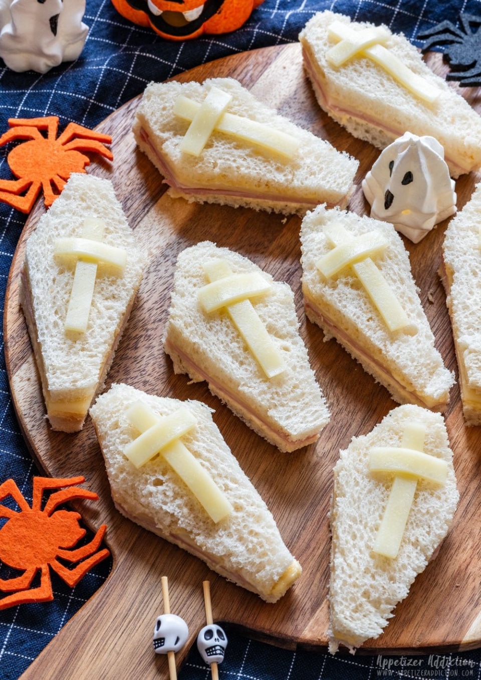 Halloween Coffin Sandwiches