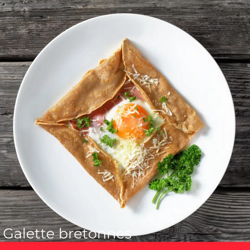 Galettes bretonnes, aka crêpes salées