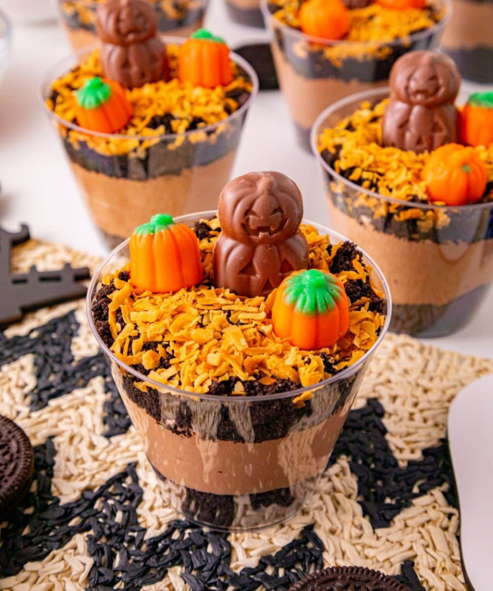 Pumpkin Patch Dirt Cups